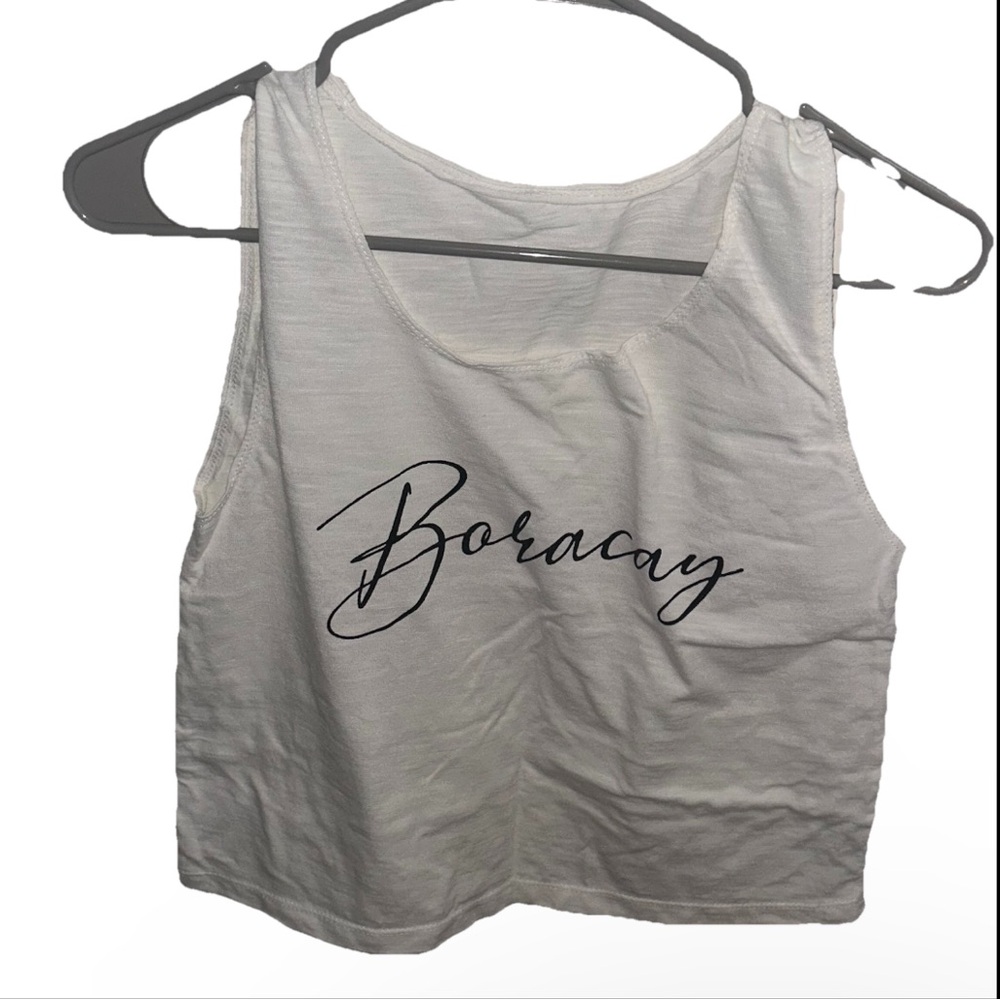 White Women's Boracay Tank Top